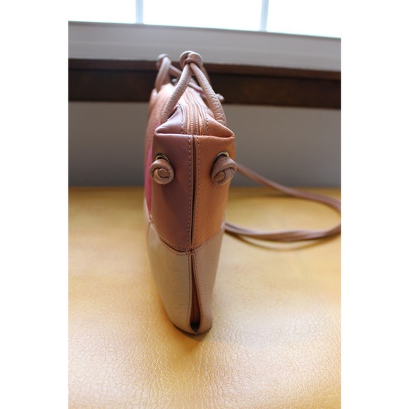 Chi by Carlos Falchi Colorblock Patchwork Handbag - Picture 9 of 11